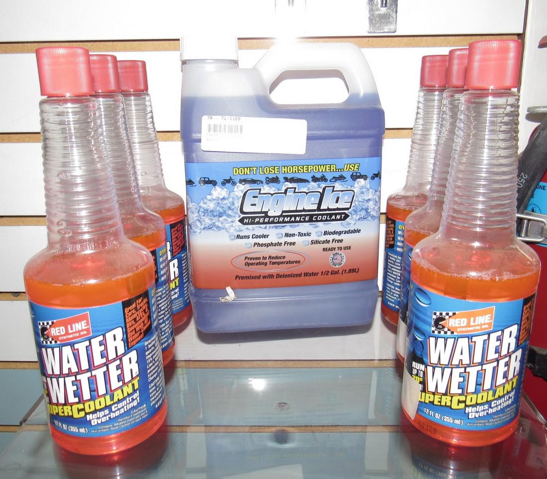 Red Line Water Wetter Coolant Engine Ice: Getting all 7 bottles pictured