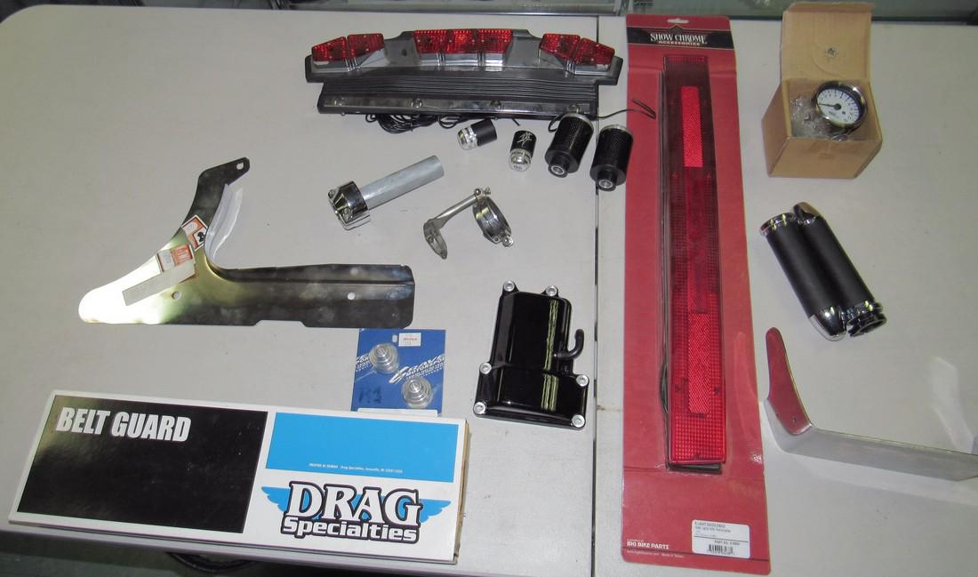 Motorcycle Lights Belt Guard Tachometer (1 of 5)