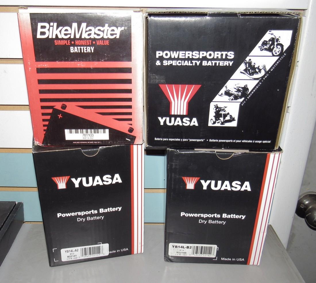 Yuasa Powersports Bikemaster Motorcycle Batteries (1 of 1)