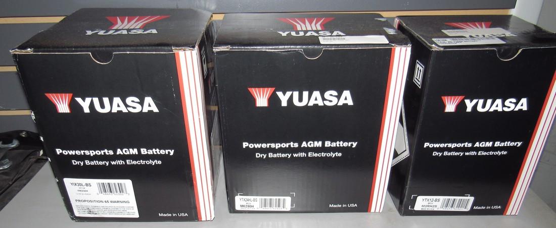 Yuasa Powersports AGM Batteries Motorcycle (1 of 4)