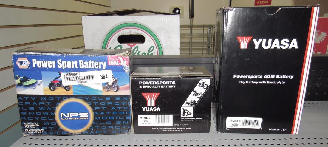 Yuasa Napa Motorcycle Batteries (1 of 3)