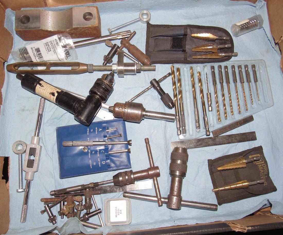 Step Drills Punch Chucks Bits & Misc (1 of 4)