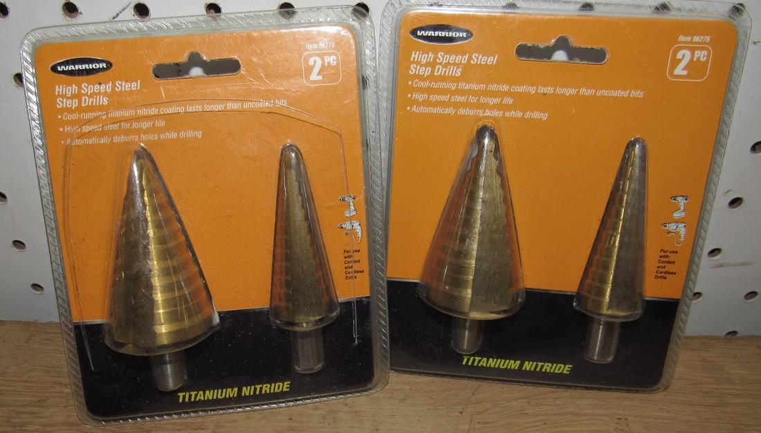 Warrior Titanium Nitrade Step Drills (1 of 2)