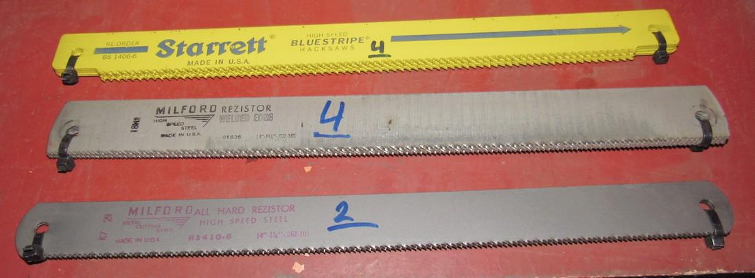 Milford Starrett 14" Power HackSaw Blades (1 of 1)