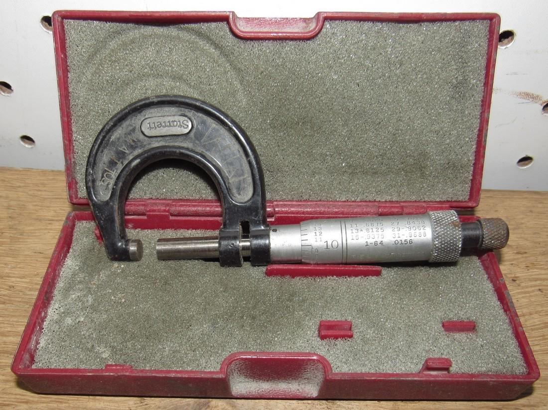 Starrett No. 436 1in Micrometer (1 of 2)
