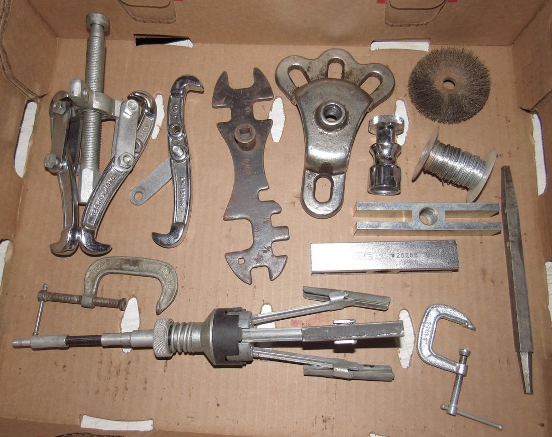 Pullers Wrenches Misc Box Lot (1 of 1)