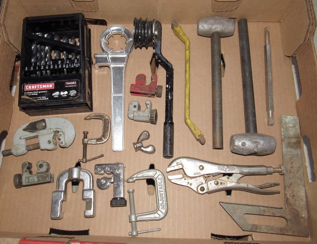 Lead Hammers Tubing Cutters Vise Grips Clamps (1 of 1)