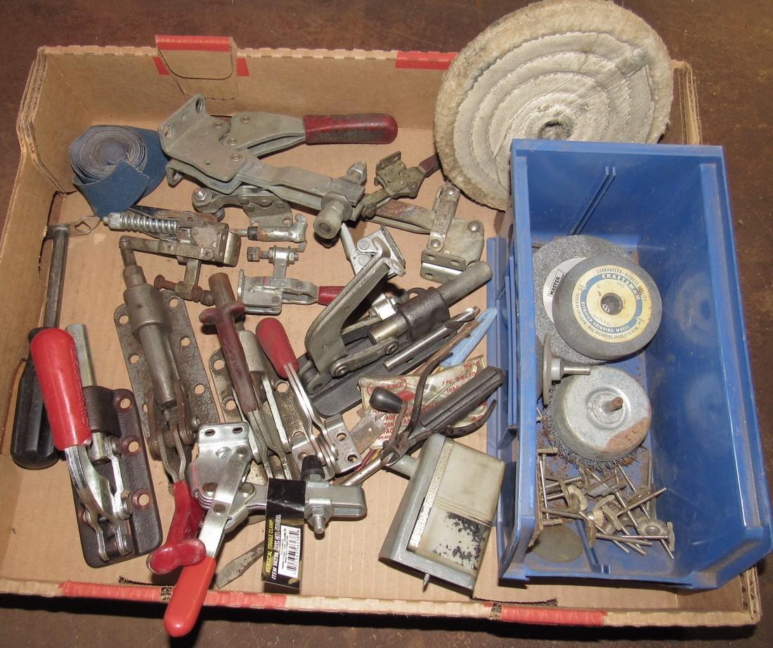 Toggle Clamps Grinding Stones Dremel Attachments (1 of 3)