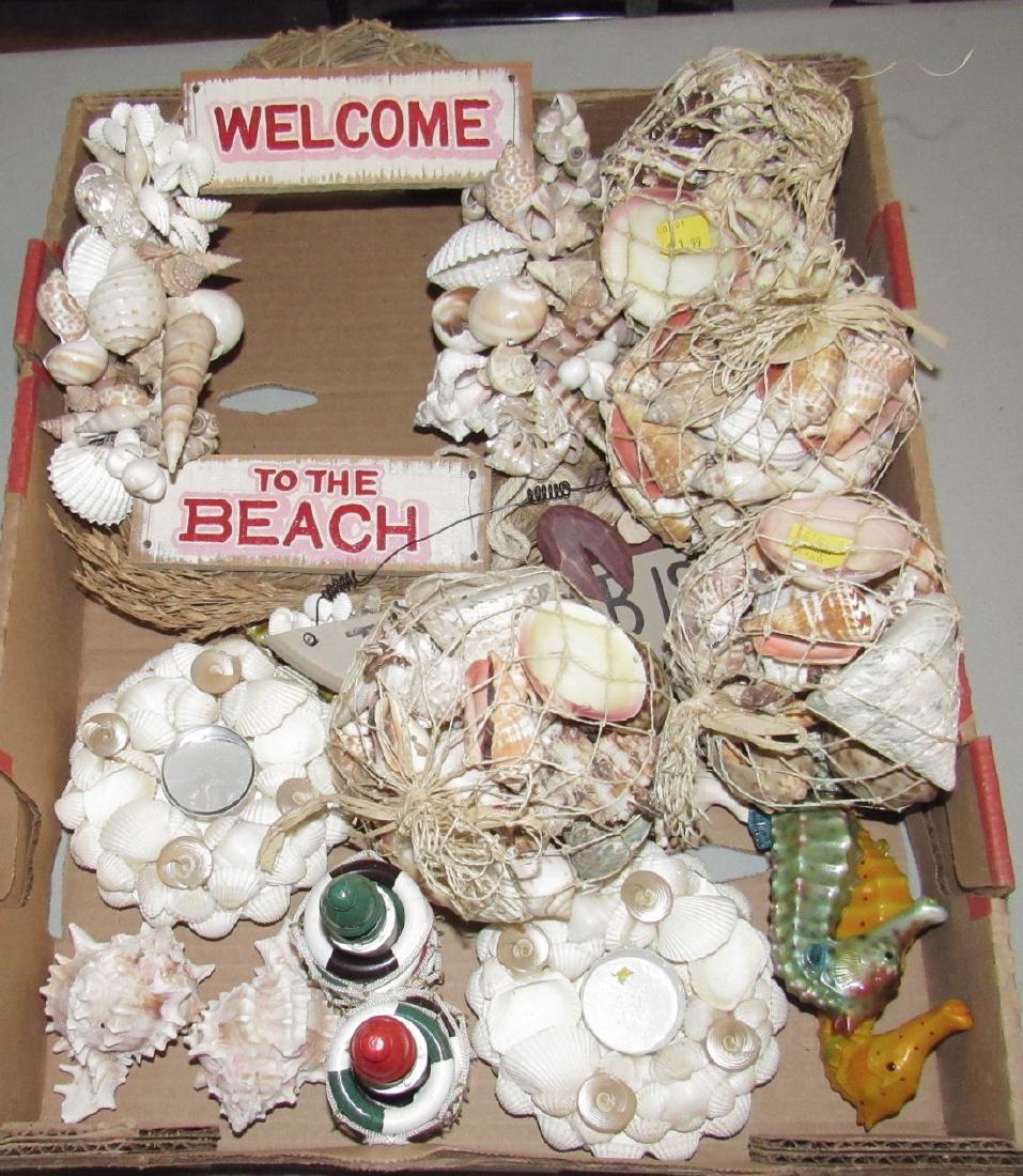 Beach Seashells Sea Horses: Getting all pictued in box