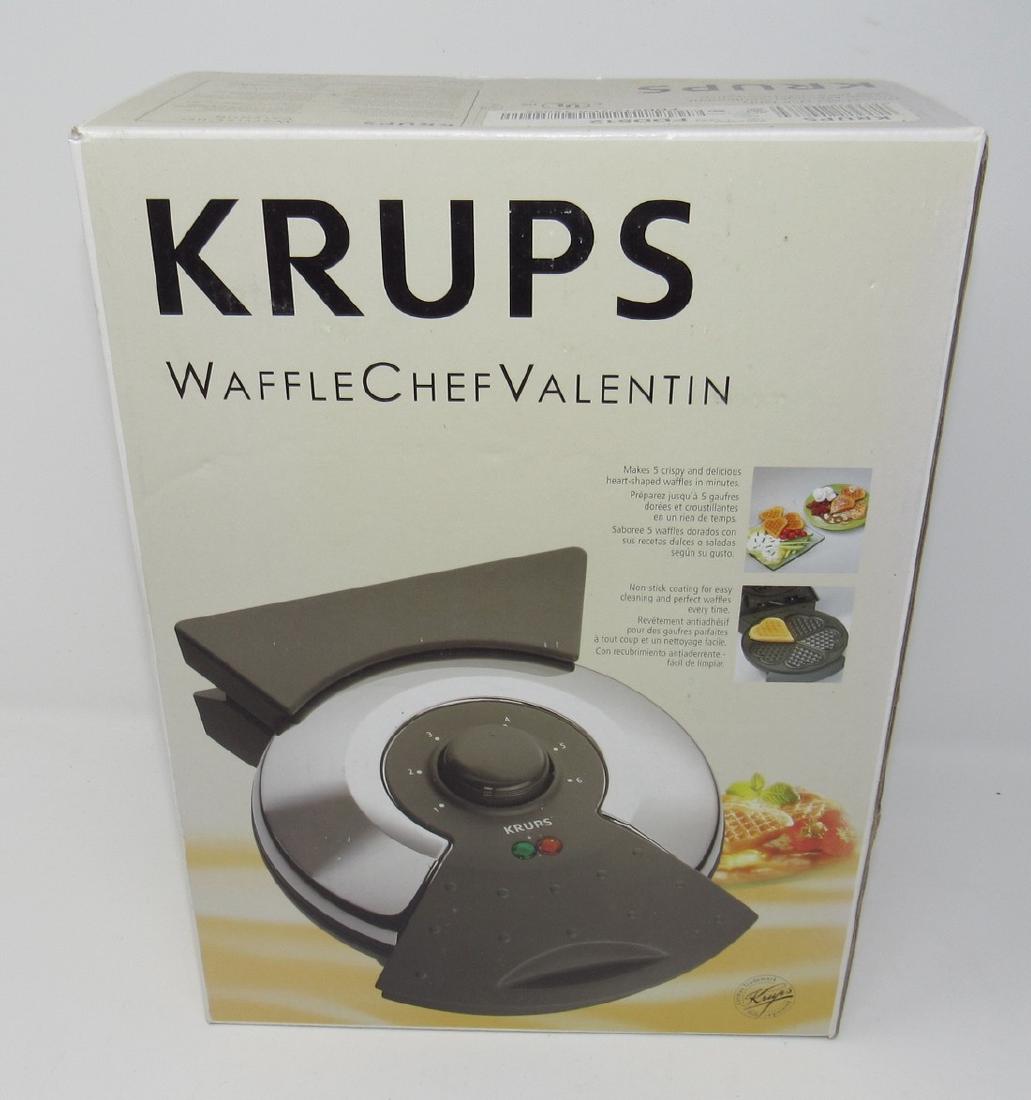 Krups Waffle Chef Valentin Waffle Maker: New !