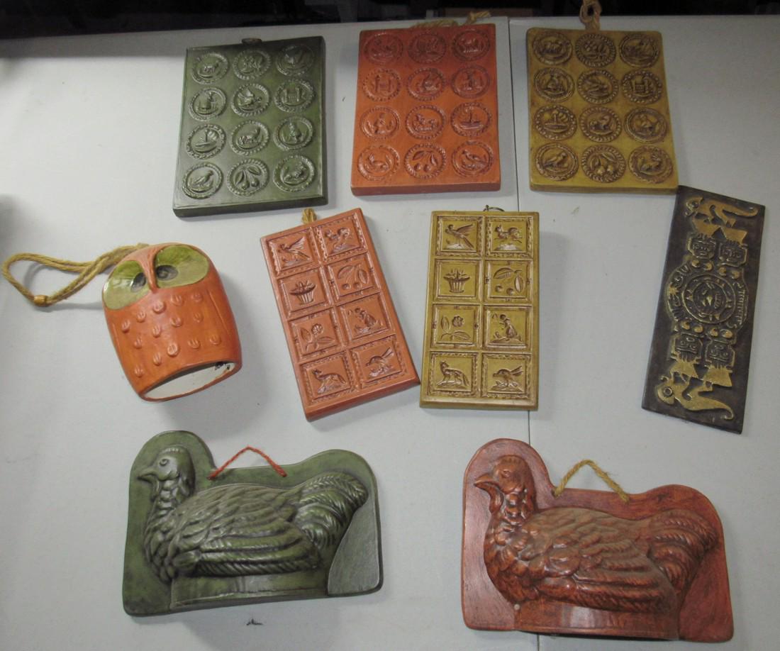 Wall Plaques / Art Hen on Nest Owl (1 of 6)