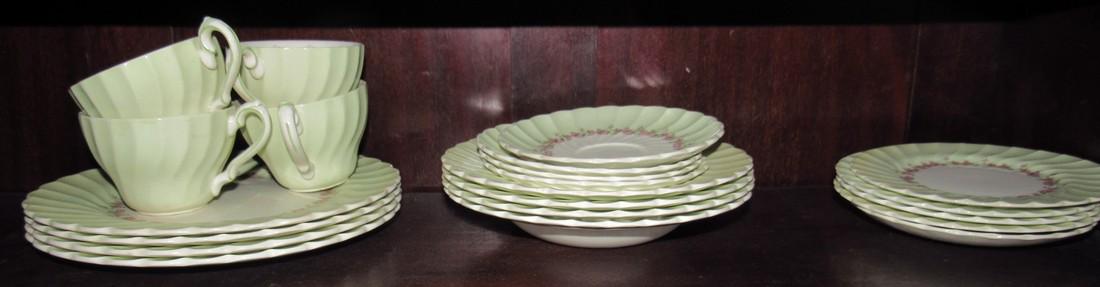 Wyott Old Chelsea Staffordshire Cups Plates Saucers (1 of 4)