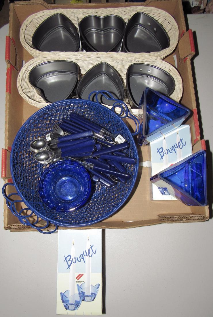 Wire Baskets Candle Holders Heart Dividers (1 of 2)