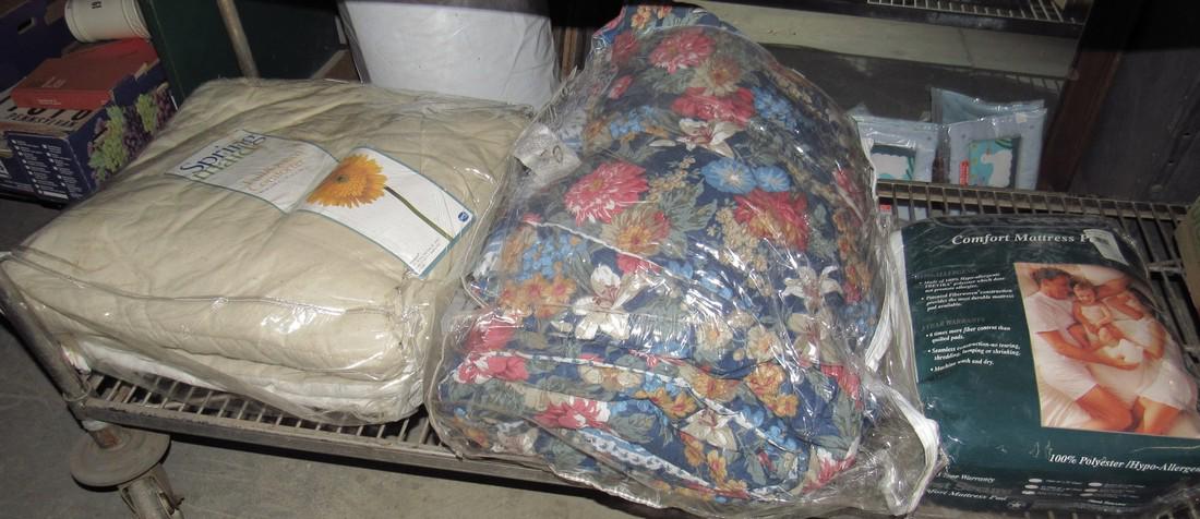 3 Queen Comforters and Mattress Pad (1 of 3)