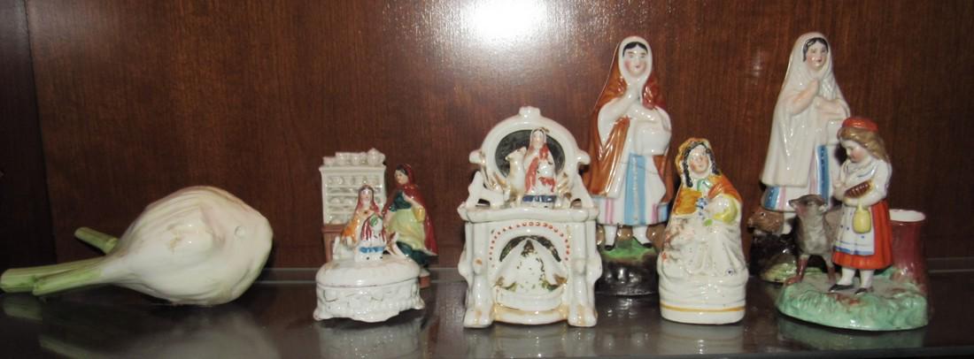 Staffordshire & Misc Figures AS IS Condition (1 of 3)