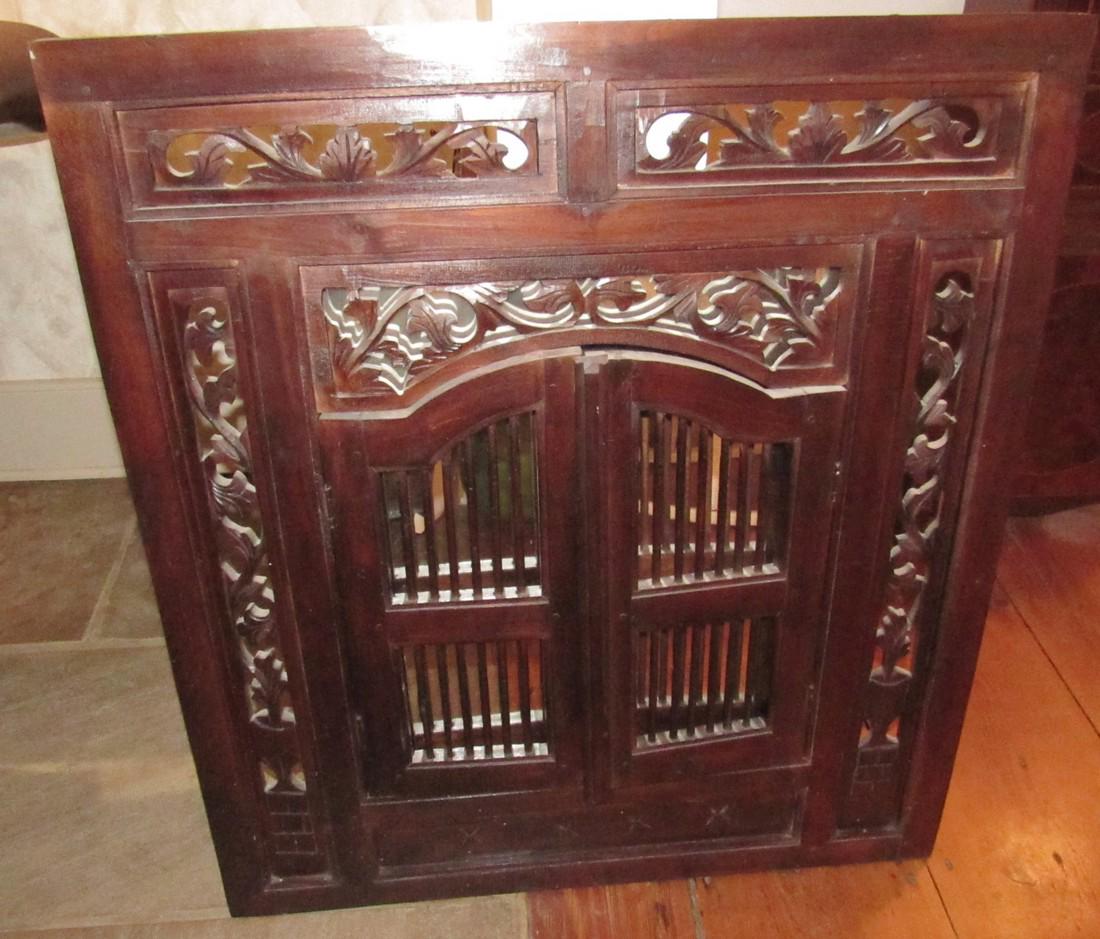 Decorative Wooden Mirror (1 of 3)