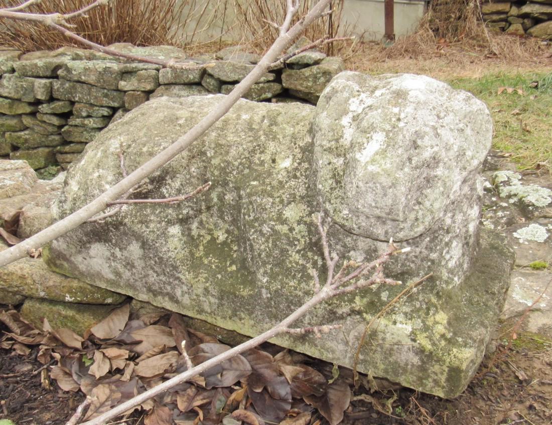Outdoor Stone Lion Statue (1 of 4)