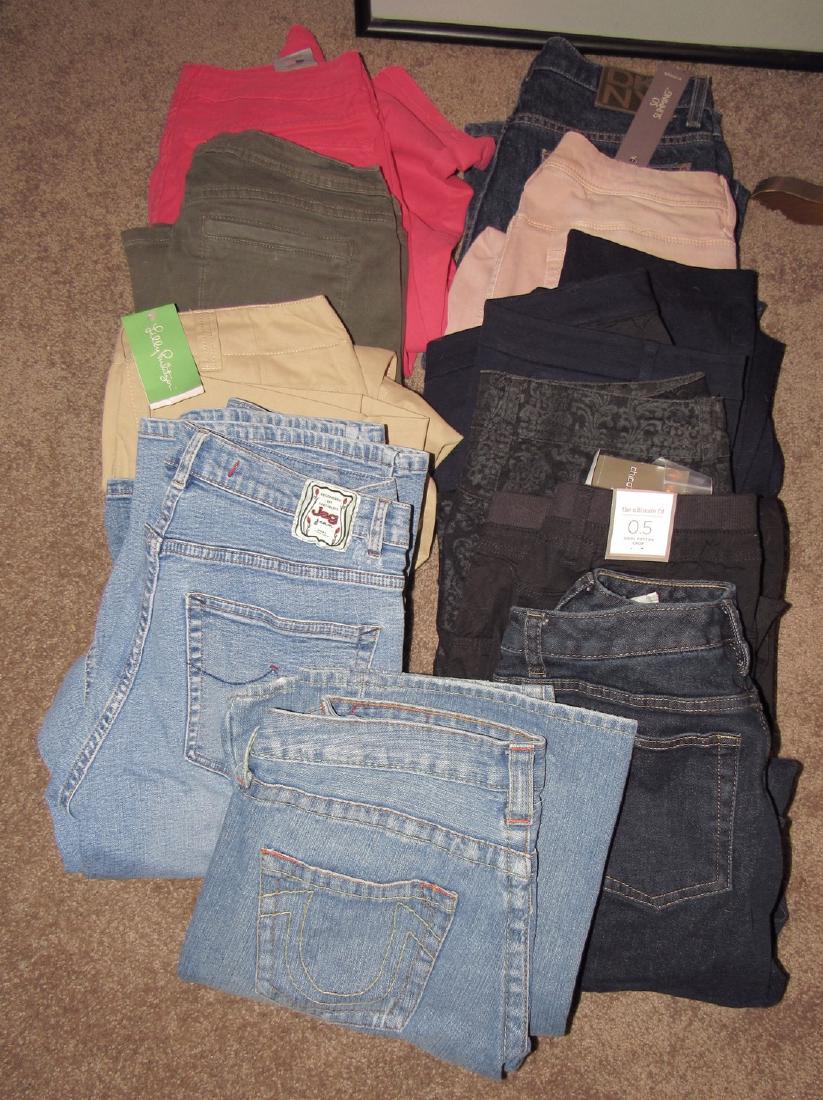 Jag True Religion Chicos Womans Pants Jeans: Some sizes are 10S , 6 , 5, Jags 8,