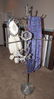 Chrome Tie Rack Horse Wind Chimes & Misc