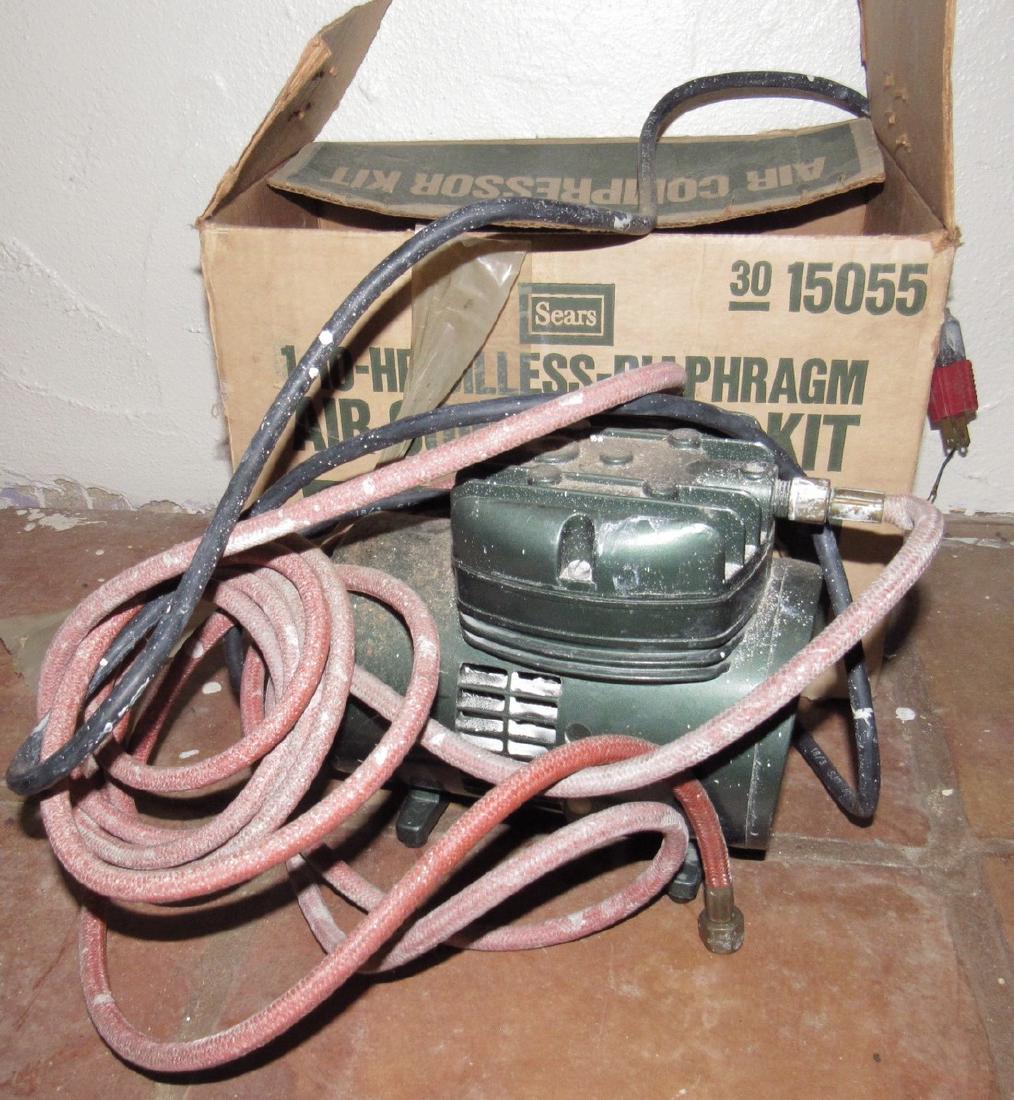 Sears 1/10 hp Air Compressor (1 of 1)