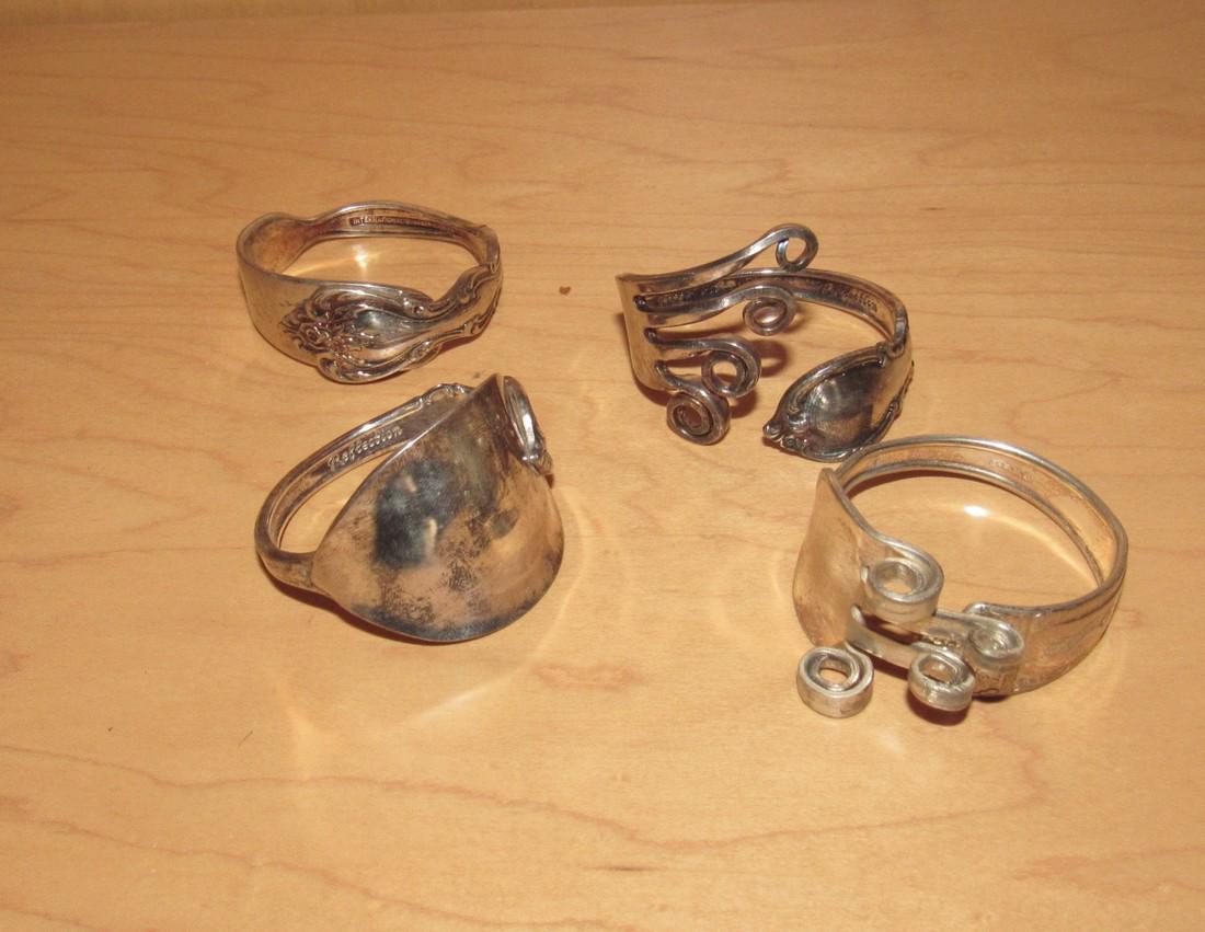 Rogers Reflection International Silver Co. Napkin: Getting all 4 pictured
