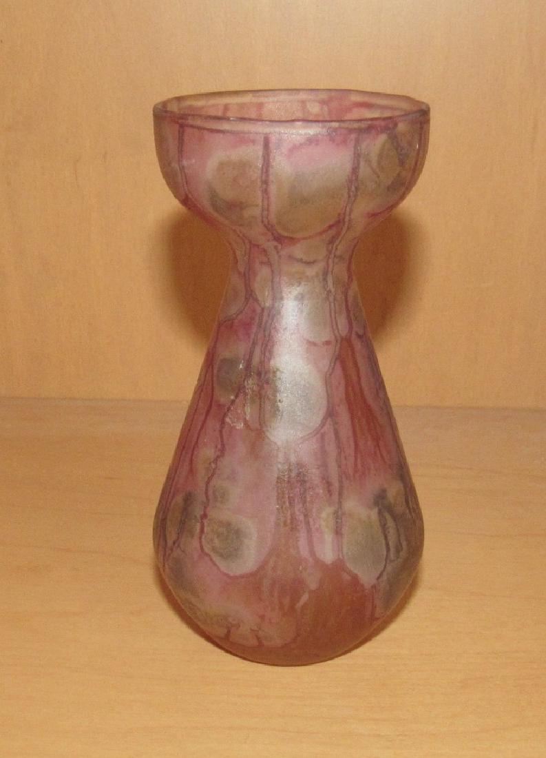 Art Glass Saphir Vase (1 of 2)