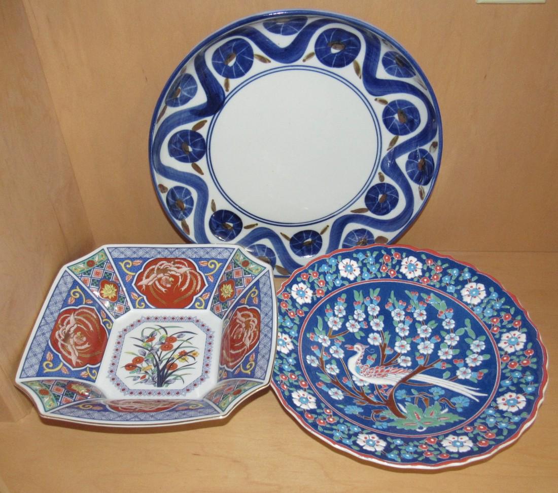 Dansk Platter 1977 Mann Bowl & Turkish Serving Bowl (1 of 3)
