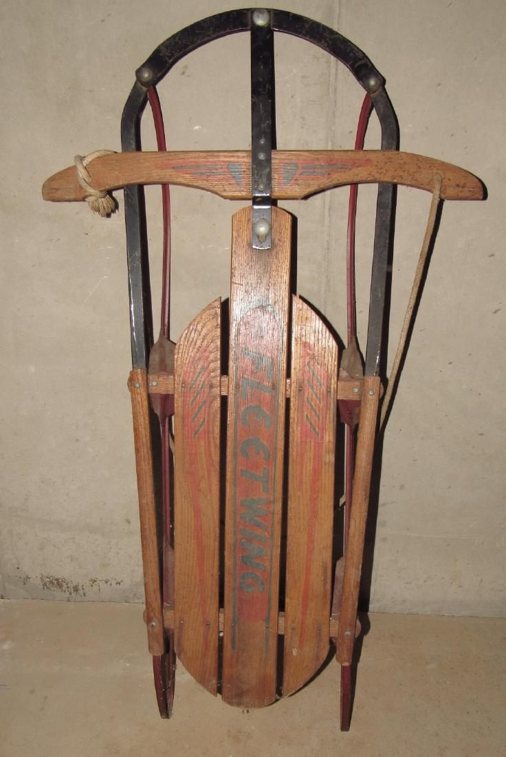 Fleetwing Sled: Approx 40" long
