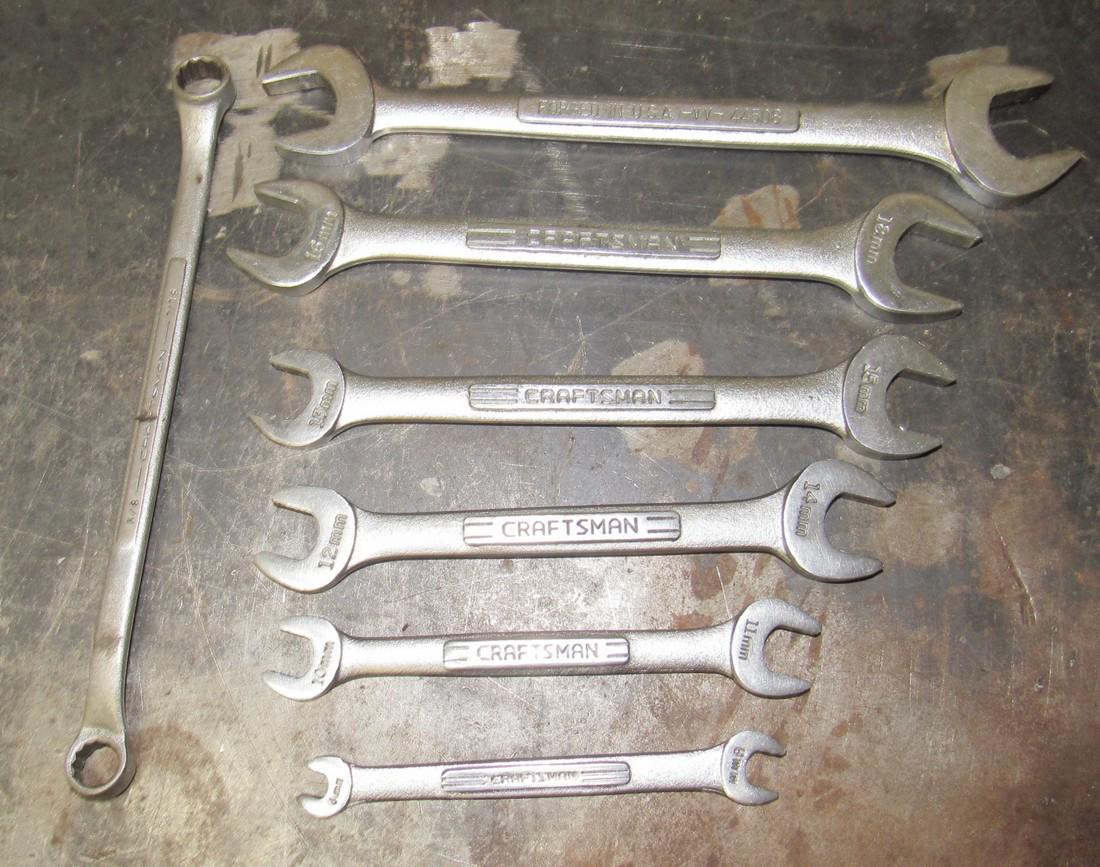 Craftsman Metric Open End Wrenches (1 of 1)