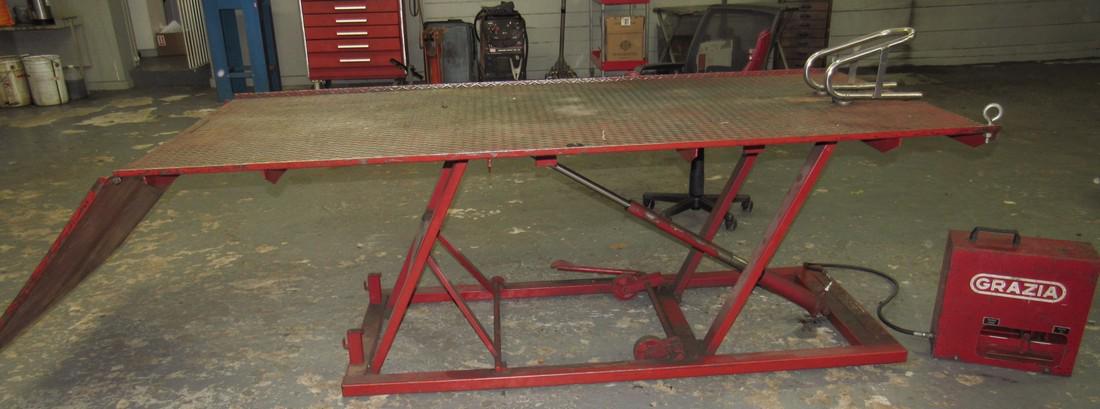 Grazia Sl 5p Pneumatic Air Motorcycle Lift