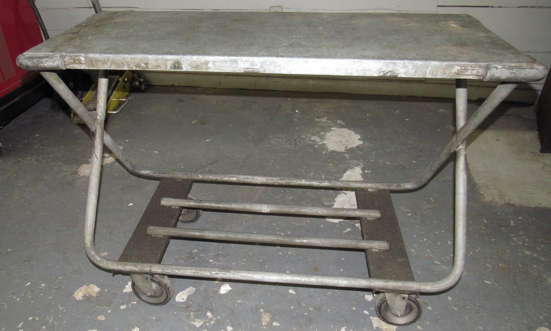 Vintage Industrial Rolling Shop Cart Stand (1 of 3)