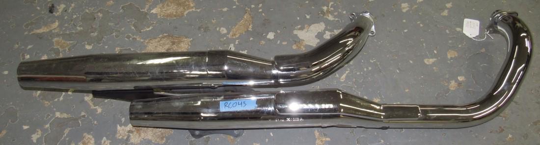 Honda 2411 750 Shadow Motorcycle Exhaust Pipes (1 of 6)
