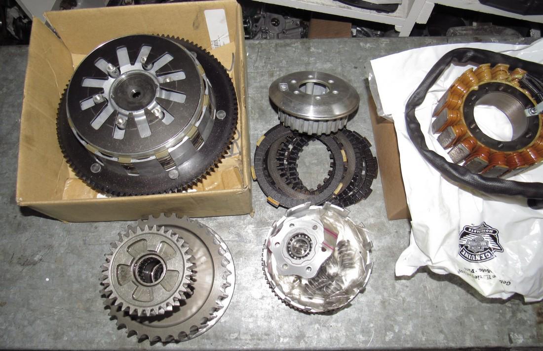 Misc Motorcyle Harley Davidson Clutch Parts Stator: Getting all pictured
