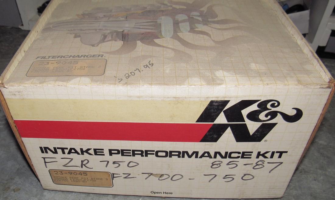 Yamaha FZ700 FZ750 1985-87 Intake Air Performance Kit (1 of 4)