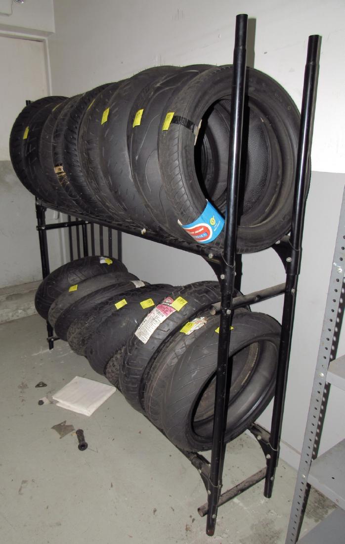 Motorcycle Tire Rack
