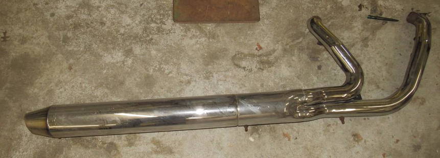 02-03 Indian Chief Motorcycle Roadmaster Exhaust: Used !