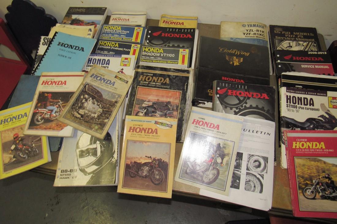 Honda Motorcycle Service Manuals (1 of 5)