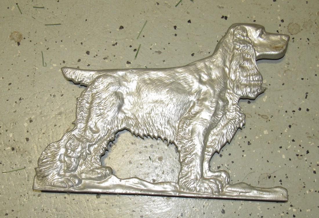 Cast Aluminum Bird Dog Plaque (1 of 2)