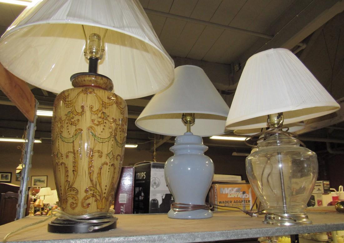 Four Table Lamps (1 of 2)