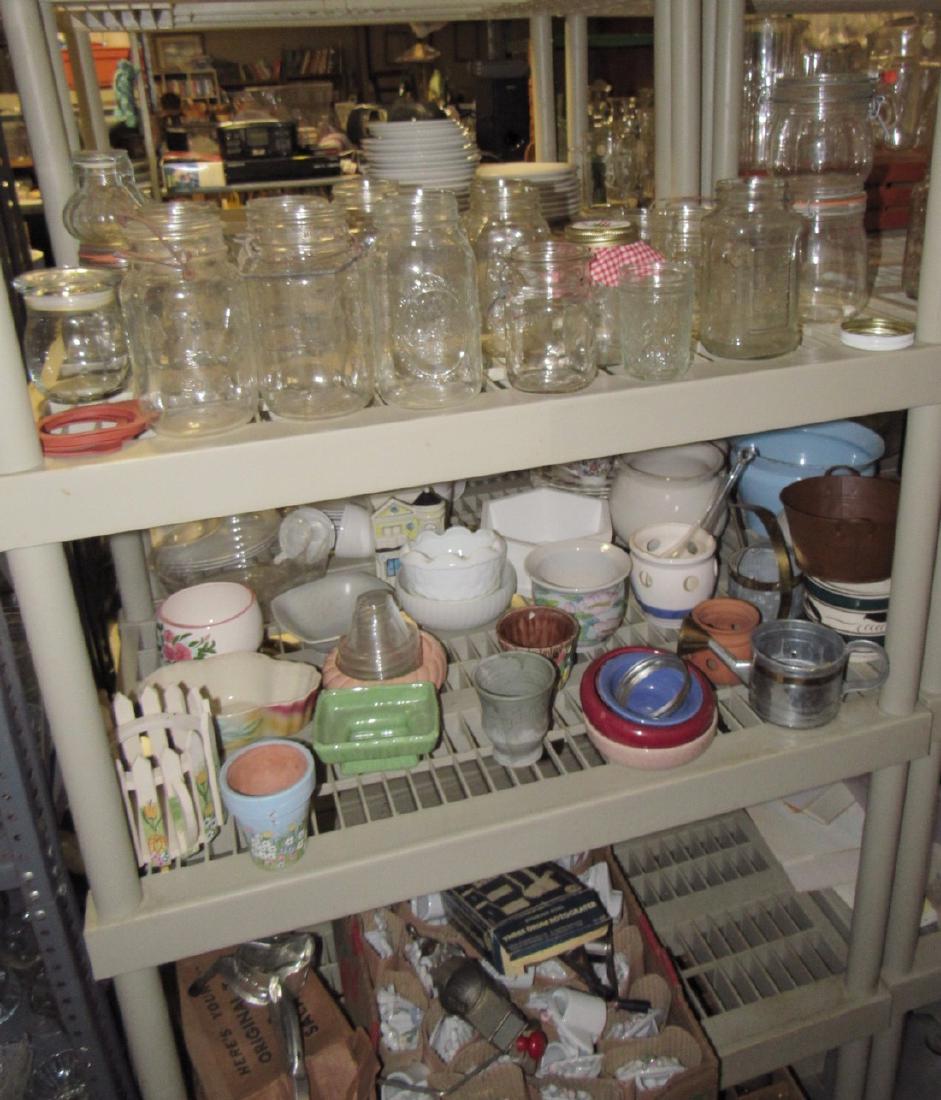 Mason Jars Planters Shelf Contents (1 of 7)