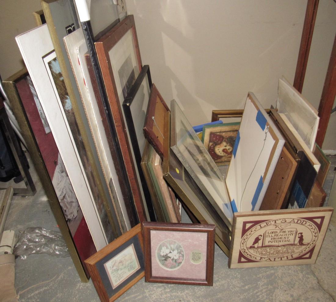 Large Lot of Misc. Prints Frames Posters  Jazz Poster (1 of 7)