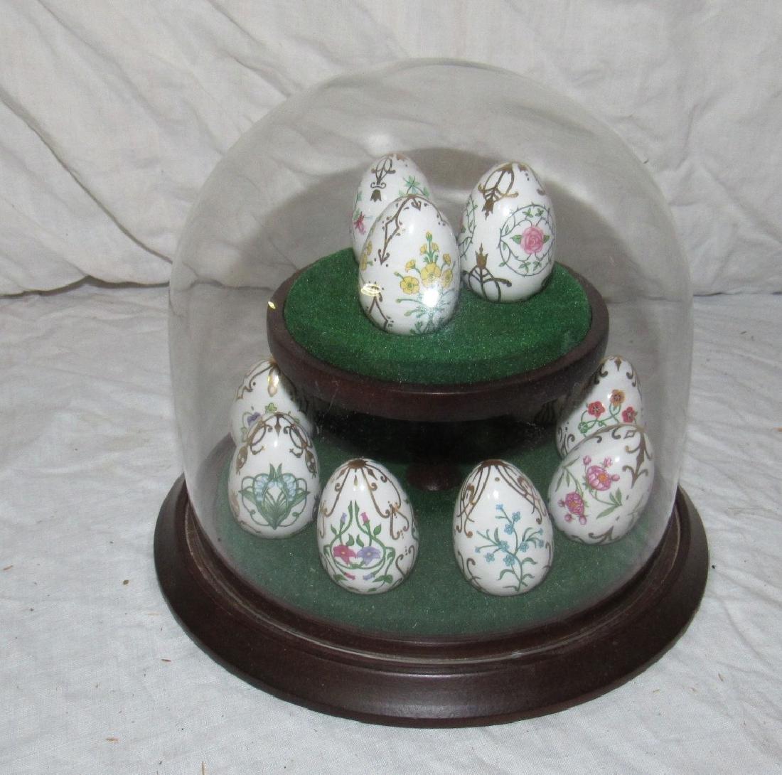 12 Collector Eggs: Eggs are approx 1" x 1 1/2"