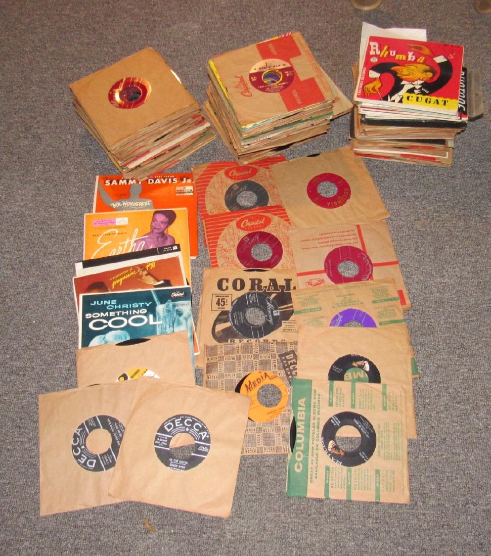 Large Lot of 45 Records (1 of 9)