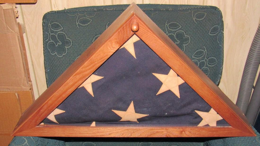 American Flag and Case (1 of 1)