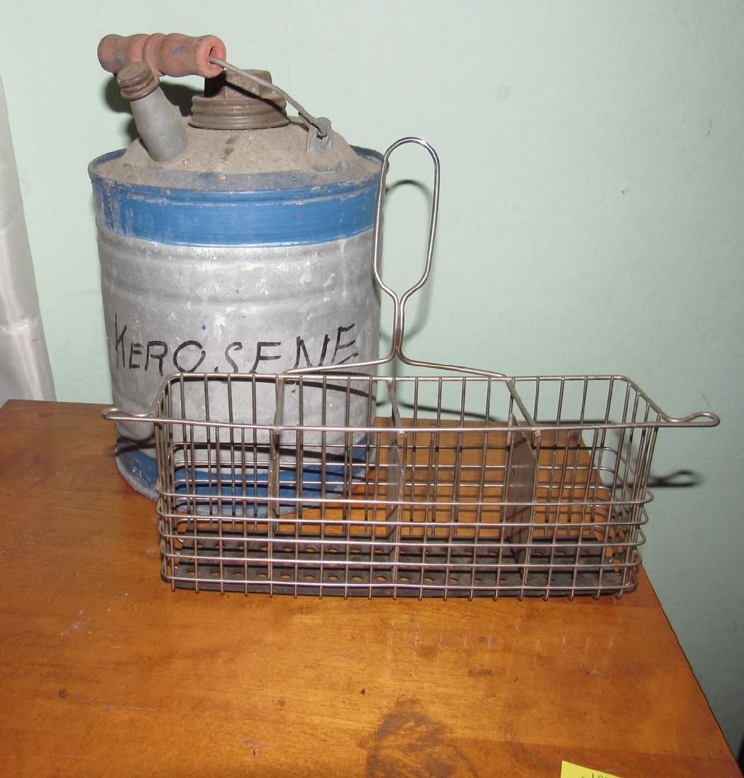Kerosene Can and Wire Tray (1 of 2)