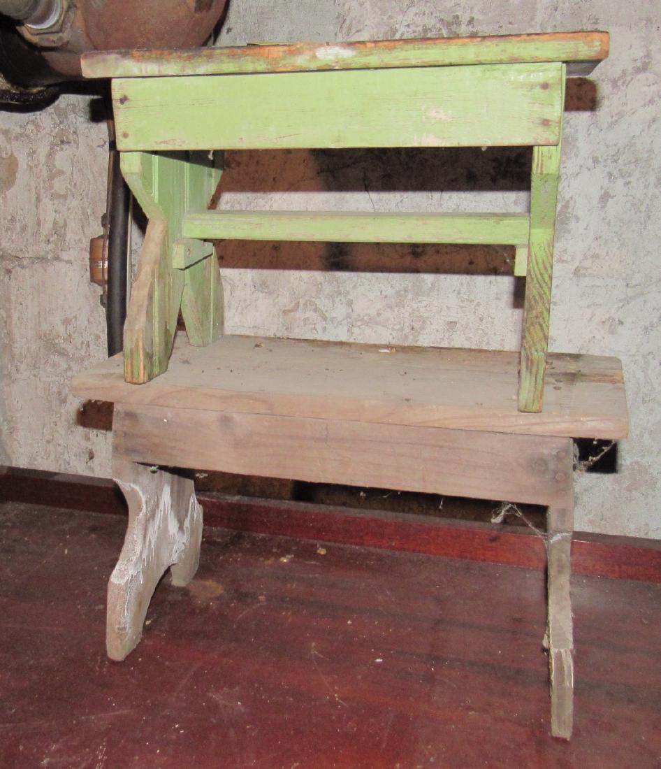 2 Primitive  Stools (1 of 8)