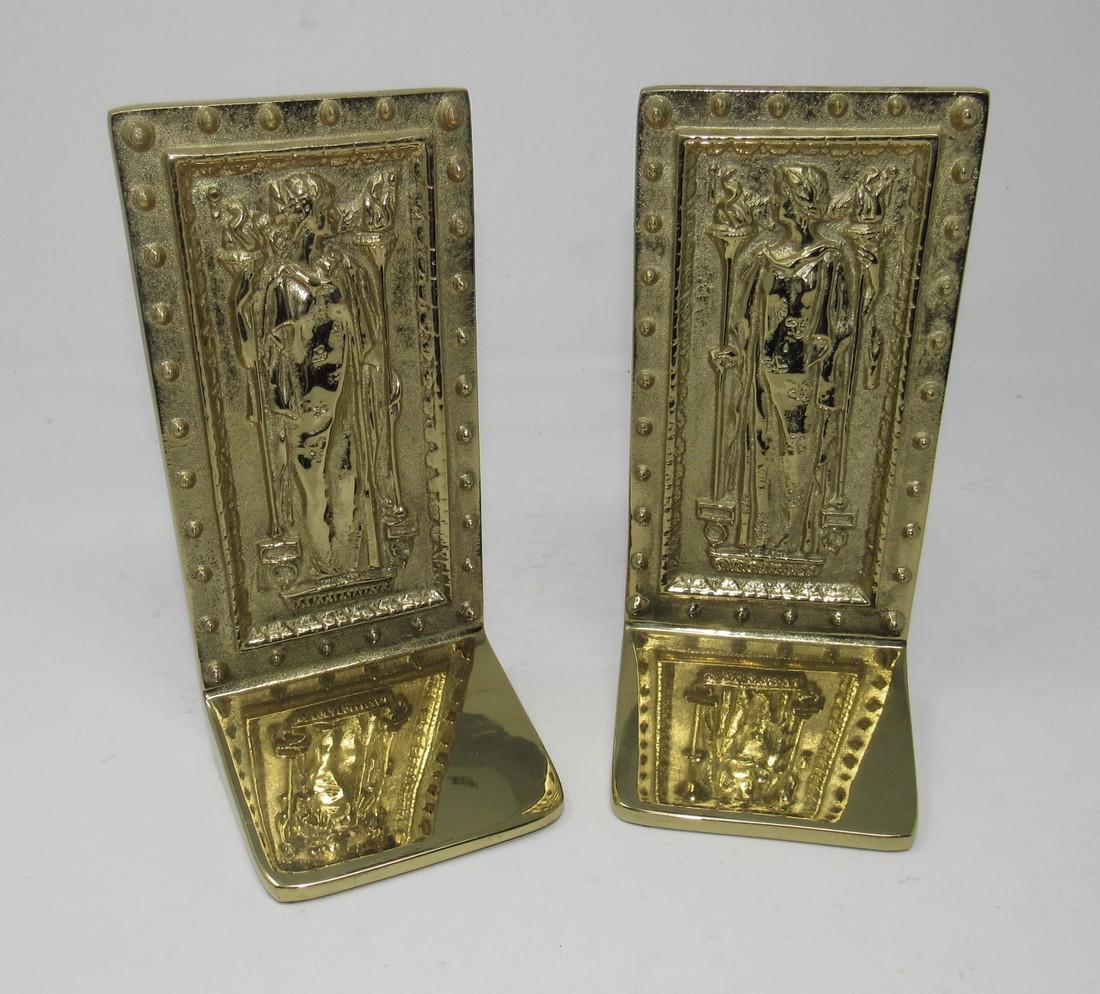 Door to The Library of Congress Brass Bookends (1 of 2)