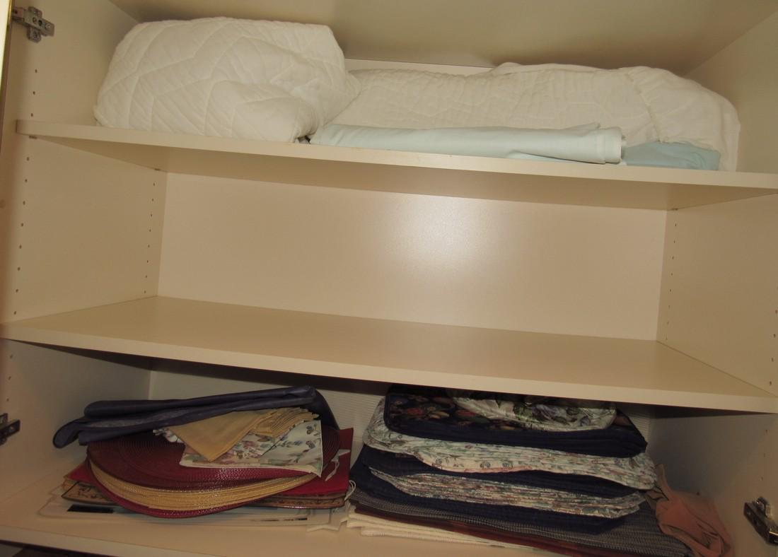 Placemats Weights and Misc Cabinet Contents (1 of 5)