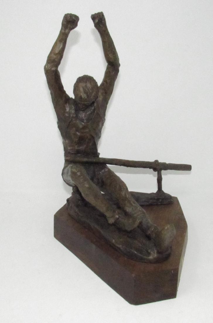 Christopher Raymond Oarsman Bronze Sculpture (1 of 5)