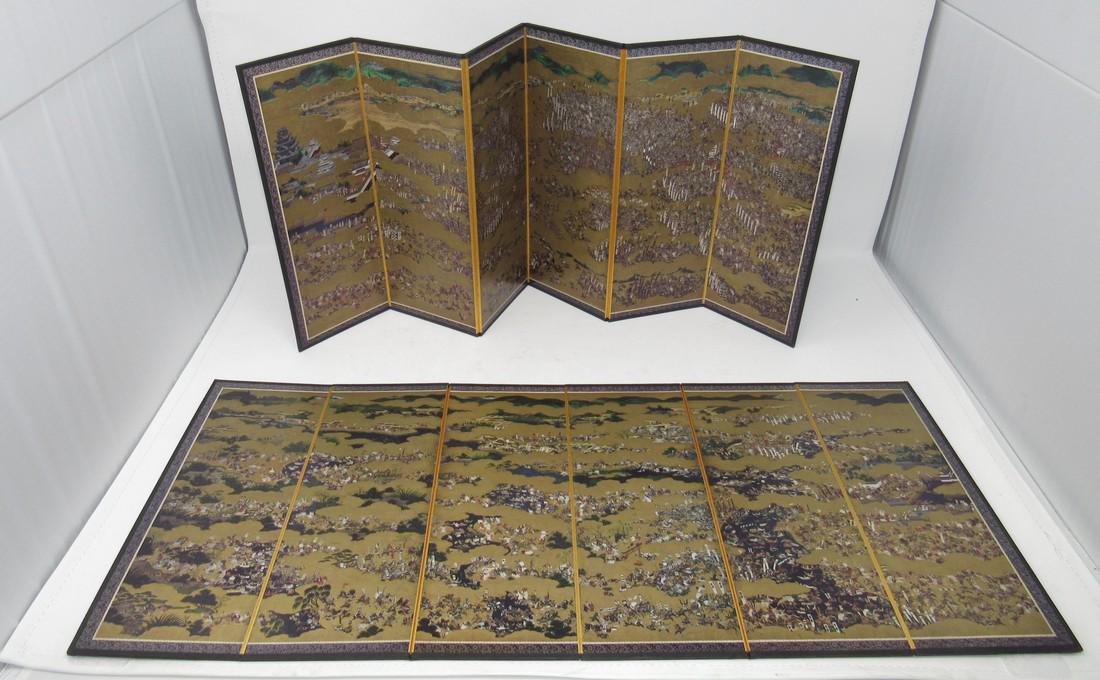 2 Oriental Folding Screens (1 of 3)